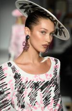 BELLA HADID at Moschino Runway Show at Milan Fashion Week 0920/2018