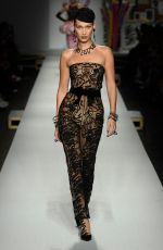 BELLA HADID at Moschino Runway Show at Milan Fashion Week 0920/2018