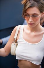 BELLA HADID Leaves Alberta Ferretti Show in Milan 09/19/2018