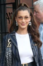 BELLA HADID Leaves Bowery Hotel in New York 09/05/2018