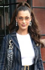 BELLA HADID Leaves Bowery Hotel in New York 09/05/2018