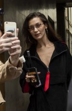 BELLA HADID Leaves Fendi Fashion Show in Milan 09/20/2018