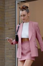BELLA HADID Leaves Her Apartment in New York 09/12/2018