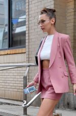 BELLA HADID Leaves Her Apartment in New York 09/12/2018