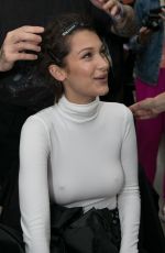 BELLA HADID on the Backstage at Prabal Gurung Show in New York 09/09/2018