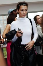 BELLA HADID on the Backstage at Prabal Gurung Show in New York 09/09/2018
