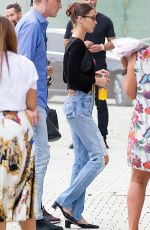 BELLA HADID Out in Milan 09/21/2018