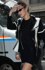 BELLA HADID Out in New York 09/08/2018
