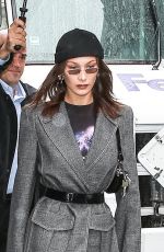 BELLA HADID Out in New York 09/10/2018