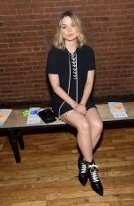 BELLA HEATHCOTE at Adeam Show at New York Fashion Week 09/08/2018