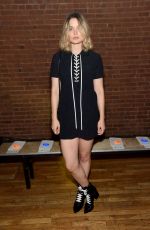 BELLA HEATHCOTE at Adeam Show at New York Fashion Week 09/08/2018