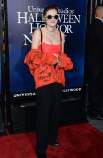BELLA THORNE at Halloween Horror Nights Opening in Los Angeles 09/14/2018