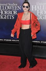 BELLA THORNE at Halloween Horror Nights Opening in Los Angeles 09/14/2018