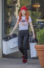 BELLA THORNE on the Set of Droppin