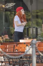 BELLA THORNE on the Set of Droppin
