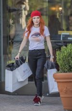 BELLA THORNE on the Set of Droppin