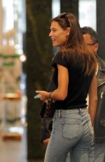 BIANCA BALTI Shopping on Via Montenapoleone in Milan 09/20/2018