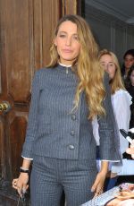 BLAKE LIVELY Out and About in Paris 09/19/2018
