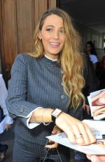 BLAKE LIVELY Out and About in Paris 09/19/2018
