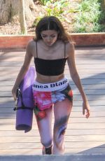 BLANCA BLANCO at Yoga Class in Malibu 09/29/2018