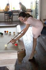 BLANCA BLANCO Playing Pool in Malibu 08/30/2018