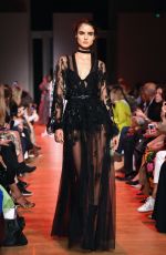 BLANCA PADILLA at Elie Saab Runway Show at Paris Fashion Week 09/29/2018