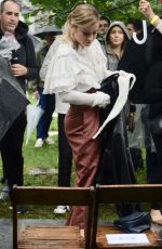 BRIE LARSON Arrives at a Fashion Show in New York 09/09/2018