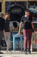 BRIGITTE NIELSEN Out for Lunch in Studio City 09/25/2018