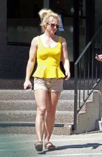 BRITNEY SPEARS Out and About in Los Angeles 09/15/2018