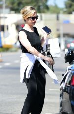 BRITTANY SNOW Leaves Joans on Third in Los Angeles 09/12/2018