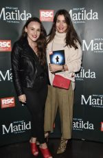BROOKE VINCENT and ELLE LEECH at Matilda Press Night in Manchester 09/20/2018