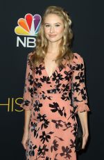 CAITLIN THOMPSON at This is Us, Season 3 Premiere in Los Angeles 09/25/2018