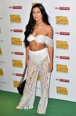 CALLY JANE BEECH at Final Score Premiere in London 08/30/2018