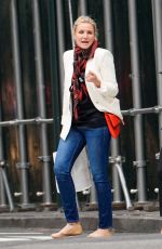 CAMERON DIAZ Out Shopping in New York 09/27/2018