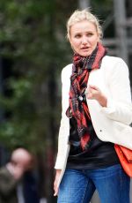 CAMERON DIAZ Out Shopping in New York 09/27/2018
