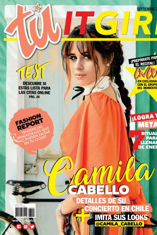 CAMILA CABELLO in Tu Chile Magazine, September 2018