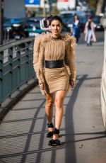 CAMILA COELHO at Balmain Show at Paris Fashion Week 09/28/2018