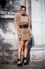 CAMILA COELHO at Balmain Show at Paris Fashion Week 09/28/2018
