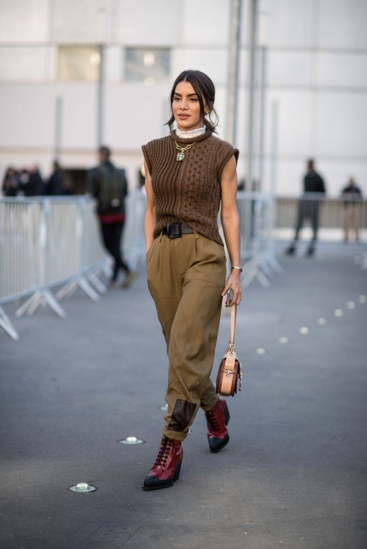 CAMILA COELHO Out and About in Paris 09/26/2018
