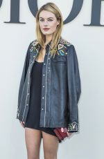 CAMILLE ROWE at Christian Dior Show at Paris Fashion Week 09/24/2018