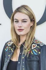 CAMILLE ROWE at Christian Dior Show at Paris Fashion Week 09/24/2018