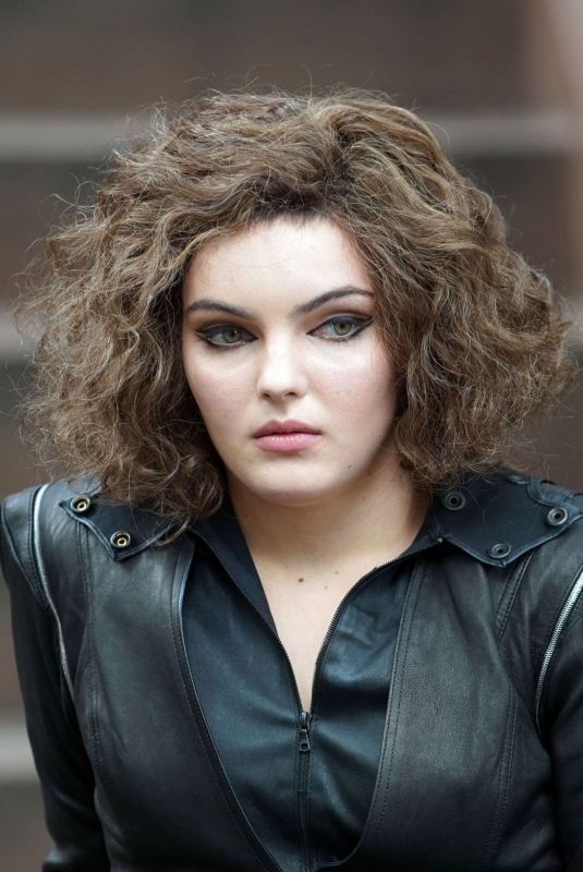 CAMREN BICONDOVA on the Set of Gotham in Brooklyn 08/30/2018