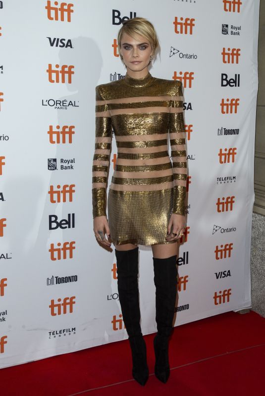 CARA DELEVINGNE at Her Smell Premiere at Toronto International Film Festival 09/09/2018