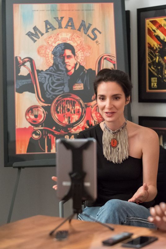 CARLA BARATTA at Mayans MC Twitter Party in Los Angeles 09/04/2018