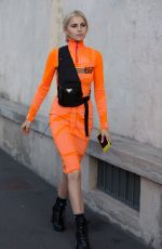 CARO DAUR at Prada Show at Milan Fashion Week 09/20/2018