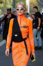 CARO DAUR at Prada Show at Milan Fashion Week 09/20/2018