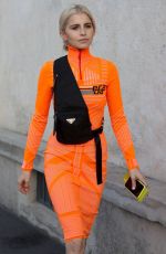 CARO DAUR at Prada Show at Milan Fashion Week 09/20/2018