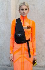 CARO DAUR at Prada Show at Milan Fashion Week 09/20/2018