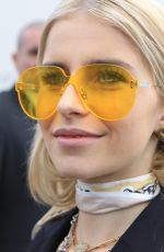 CAROLINE DAUR Out at Paris Fashion Week 09/24/2018