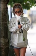 CAROLINE FLACK Out with Her Dog in London 09/14/2018